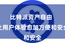 比特派资产自由 让用户体验愈加方便和安全