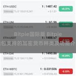 Bitpie国际版 Bitpie钱包支持的加密货币种类及功能介绍