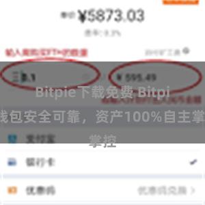 Bitpie下载免费 Bitpie钱包安全可靠，资产100%自主掌控