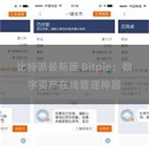 比特派最新版 Bitpie：数字资产在线管理神器