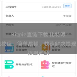 Bitpie直链下载 比特派提现教程，简单易懂，快速解决提现问题