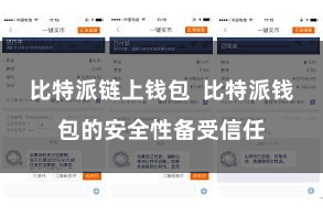 比特派链上钱包  比特派钱包的安全性备受信任