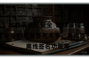 比特派钱包安全  比特派钱包提供了安全的多重签名本事、离线签名功能等